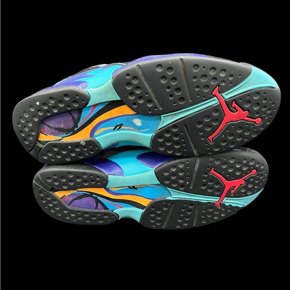 Nike Air Jordan 8 Retro Aqua Mens size 9.5 - Picture 10 of 11